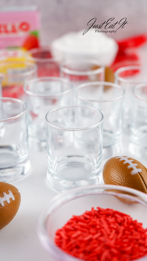 Semi-Exclusive Chiefs Inspired Jello Shots Set 1 of 3