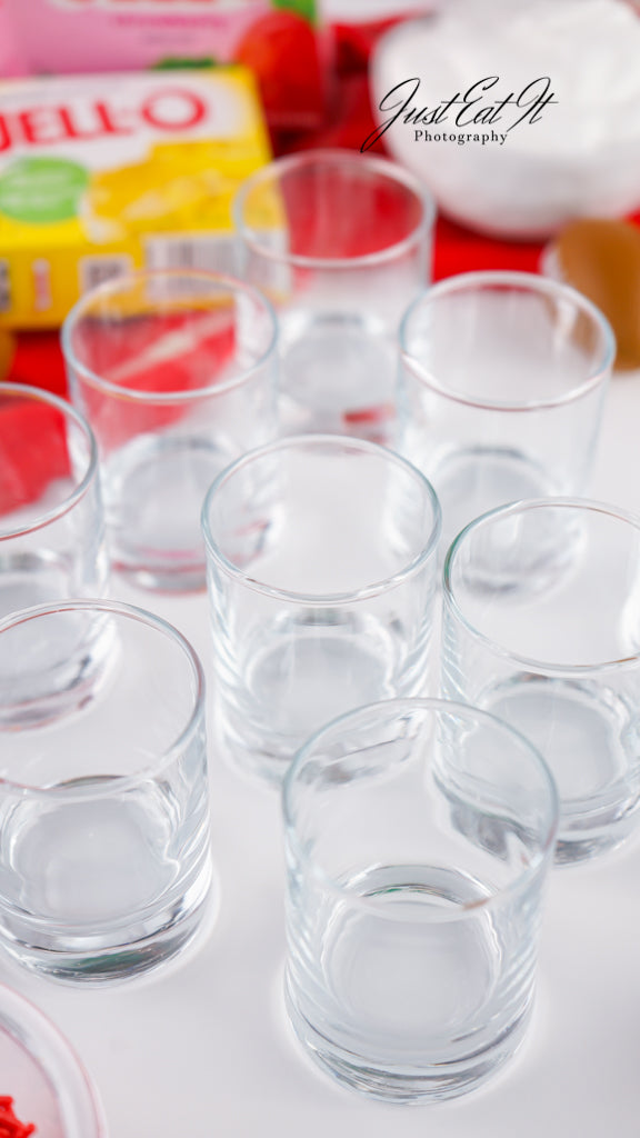 Semi-Exclusive Chiefs Inspired Jello Shots Set 1 of 3