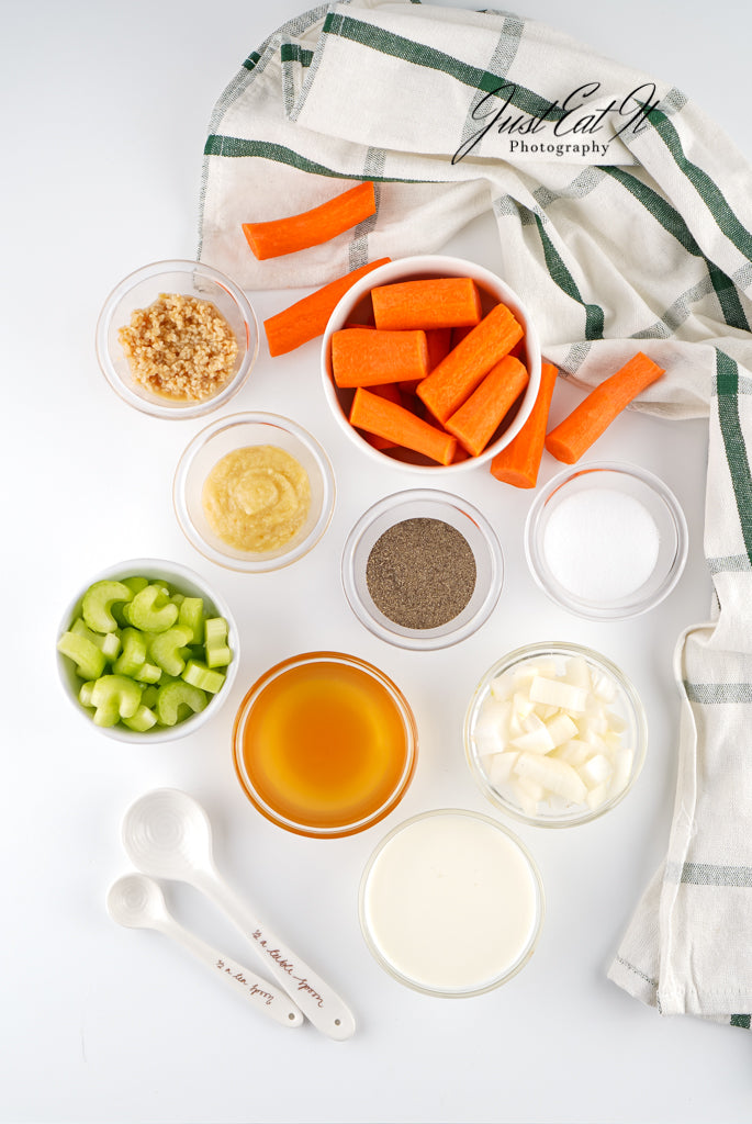 Exclusive Crockpot Carrot Soup (with ginger)