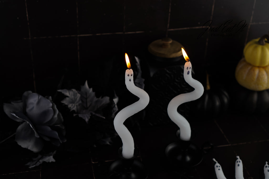 Limited PLR DIY Ghost Candles