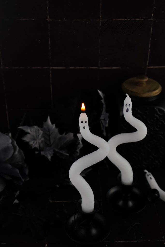Limited PLR DIY Ghost Candles