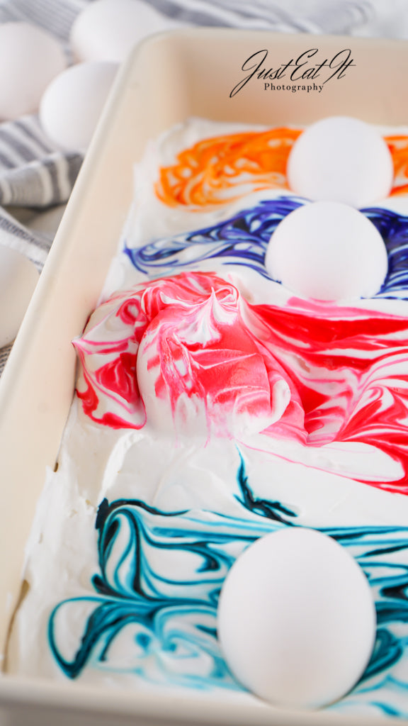 Limited PLR Dyed Eggs Using Cool Whip