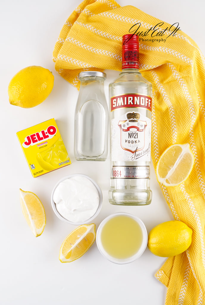 Limited PLR Lemon Drop Jello Shots