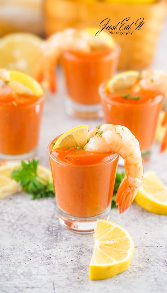 Semi-Exclusive Shrimp Cocktail Shooters Set 2 of 3