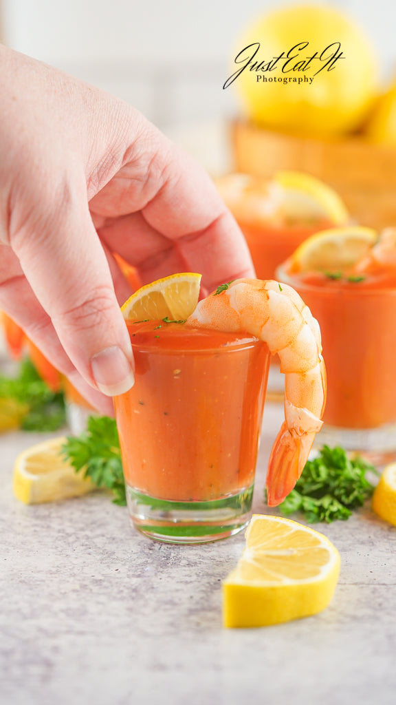 Semi-Exclusive Shrimp Cocktail Shooters Set 2 of 3