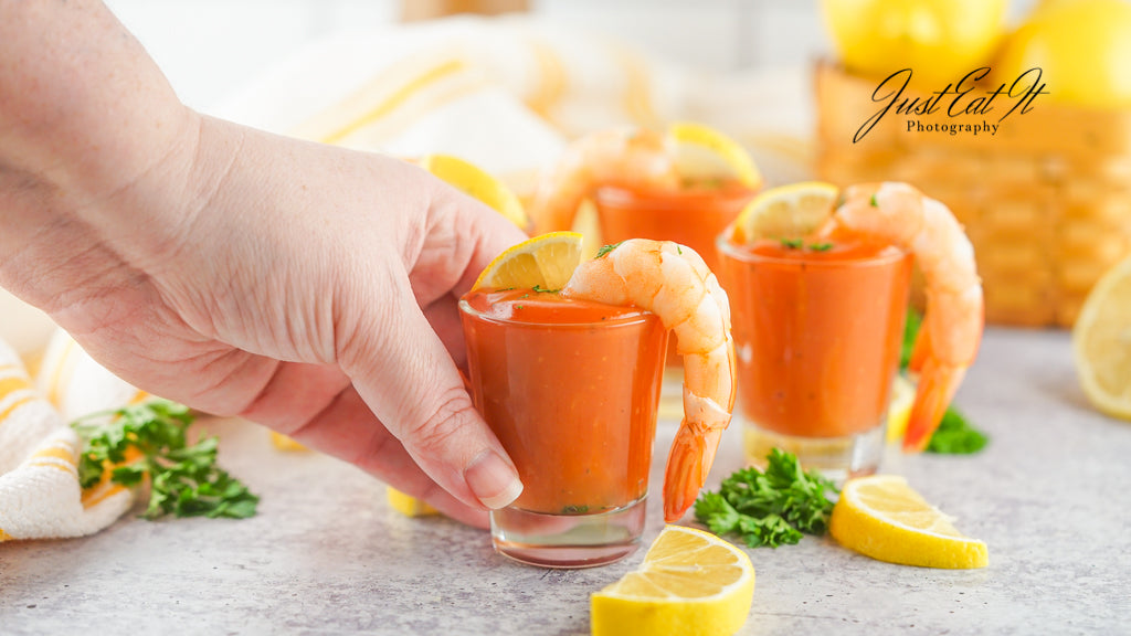 Semi-Exclusive Shrimp Cocktail Shooters Set 2 of 3