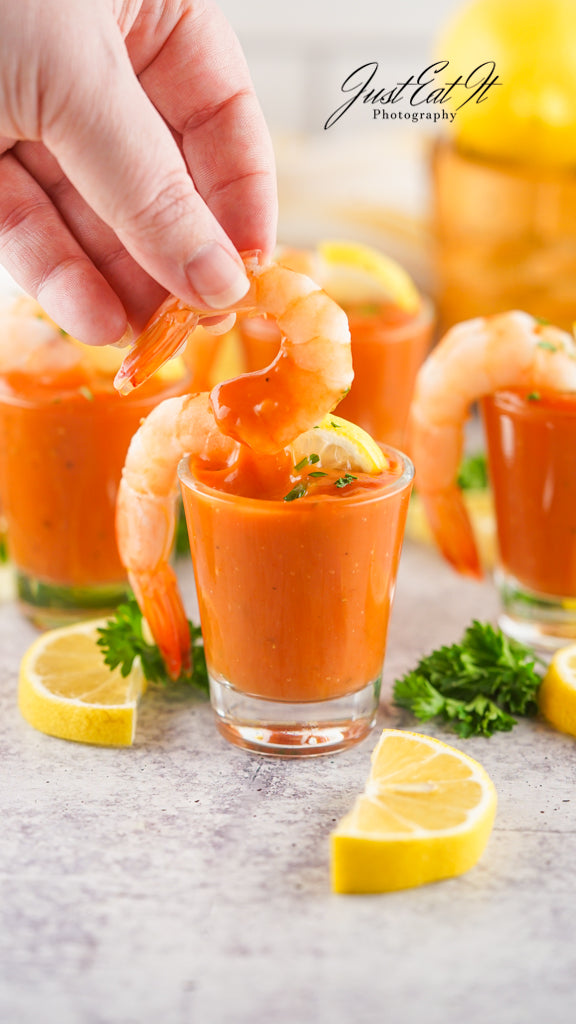 Semi-Exclusive Shrimp Cocktail Shooters Set 2 of 3