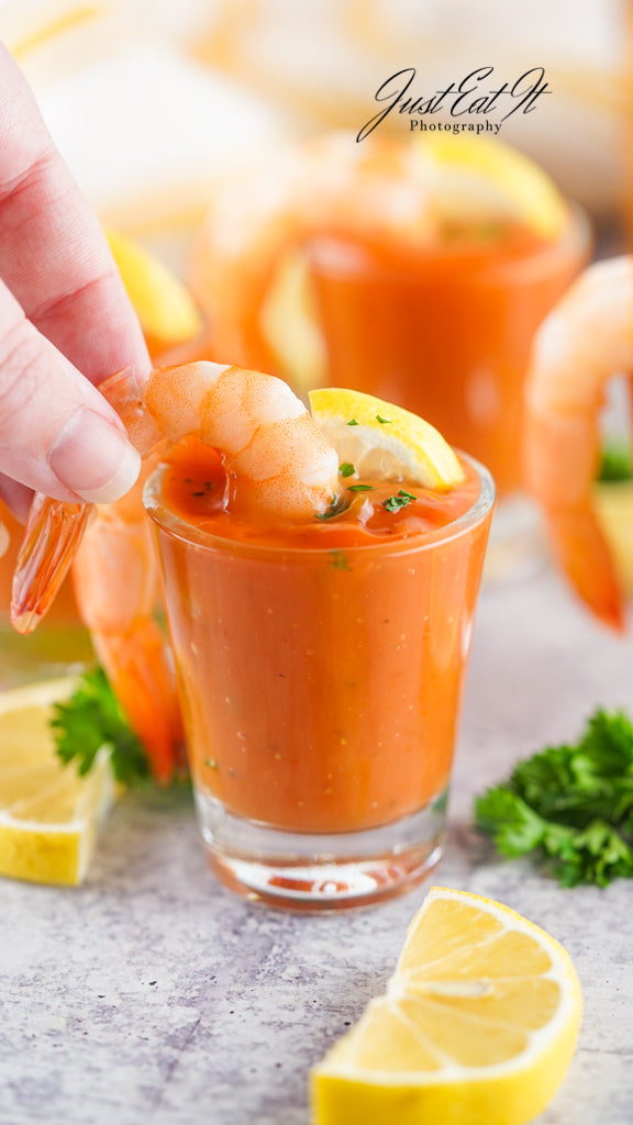 Semi-Exclusive Shrimp Cocktail Shooters Set 2 of 3