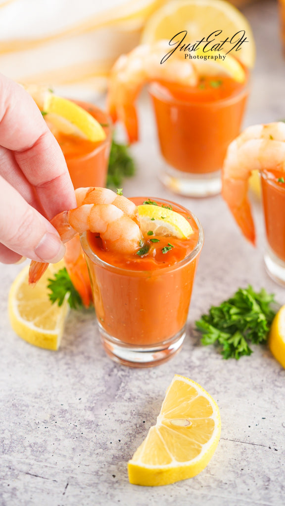 Semi-Exclusive Shrimp Cocktail Shooters Set 2 of 3