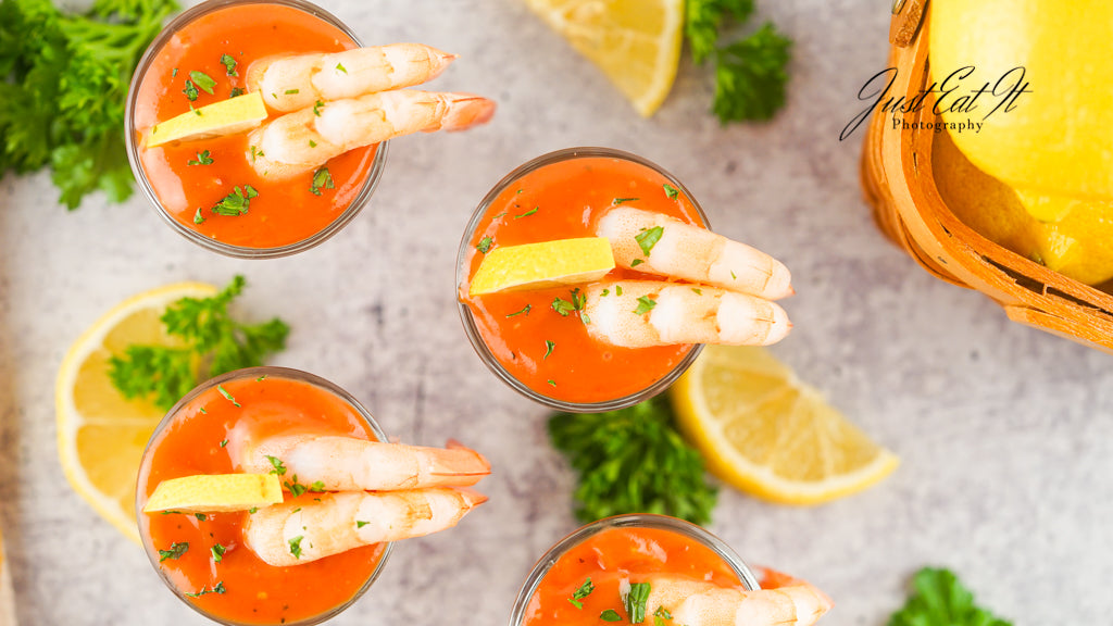 Semi-Exclusive Shrimp Cocktail Shooters Set 2 of 3