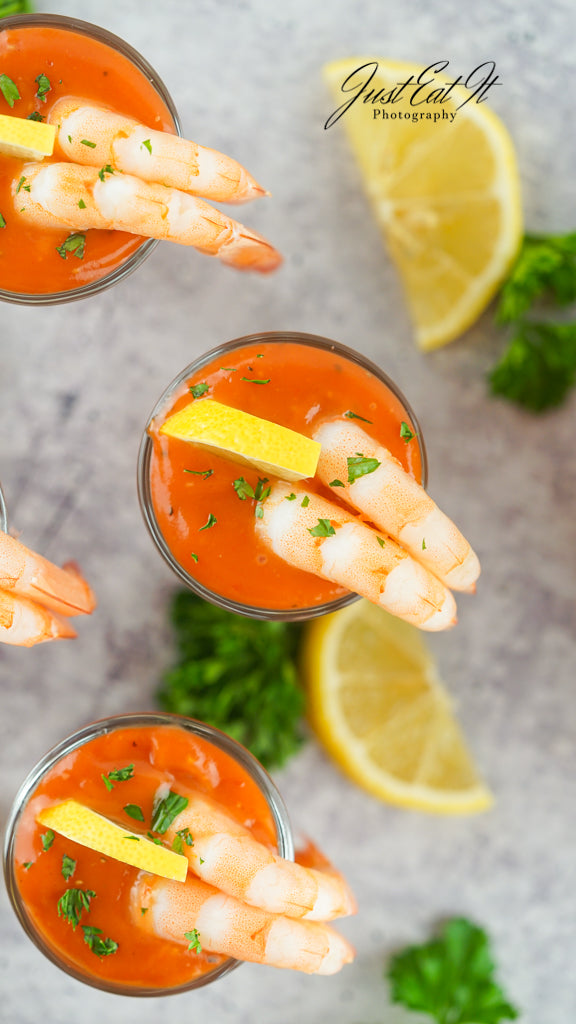Semi-Exclusive Shrimp Cocktail Shooters Set 2 of 3