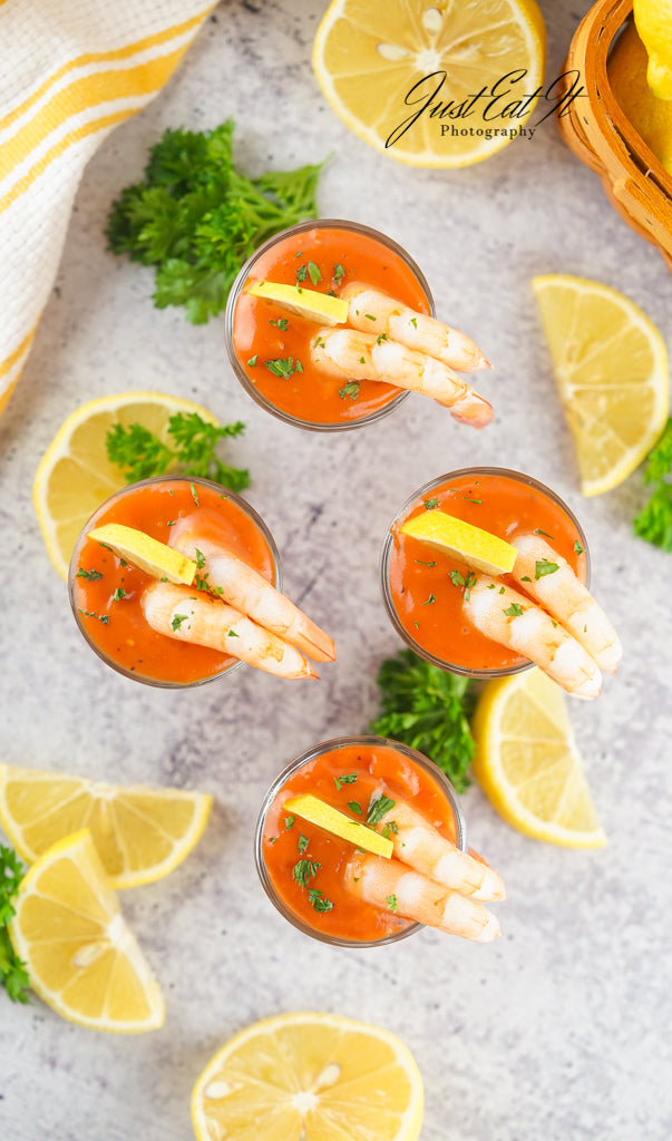 Semi-Exclusive Shrimp Cocktail Shooters Set 2 of 3