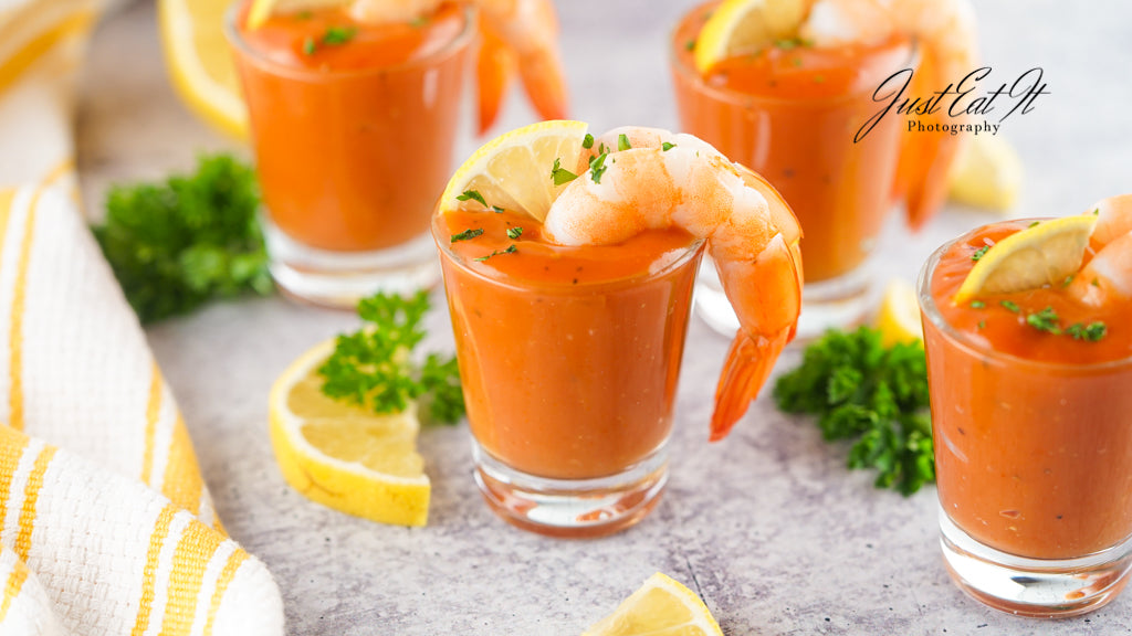 Semi-Exclusive Shrimp Cocktail Shooters Set 2 of 3