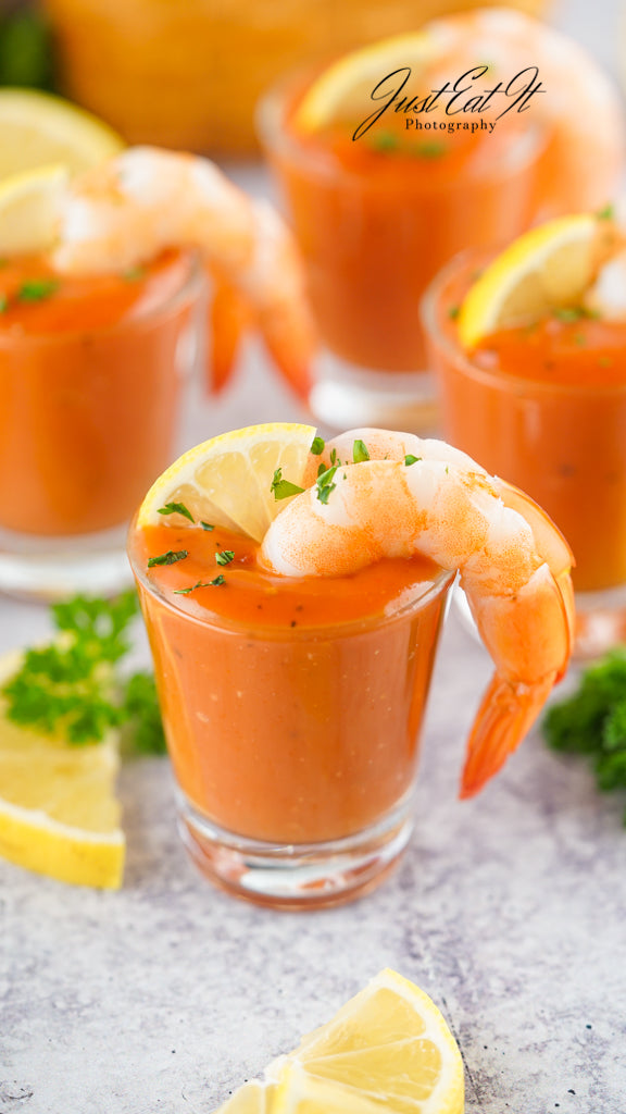 Semi-Exclusive Shrimp Cocktail Shooters Set 2 of 3