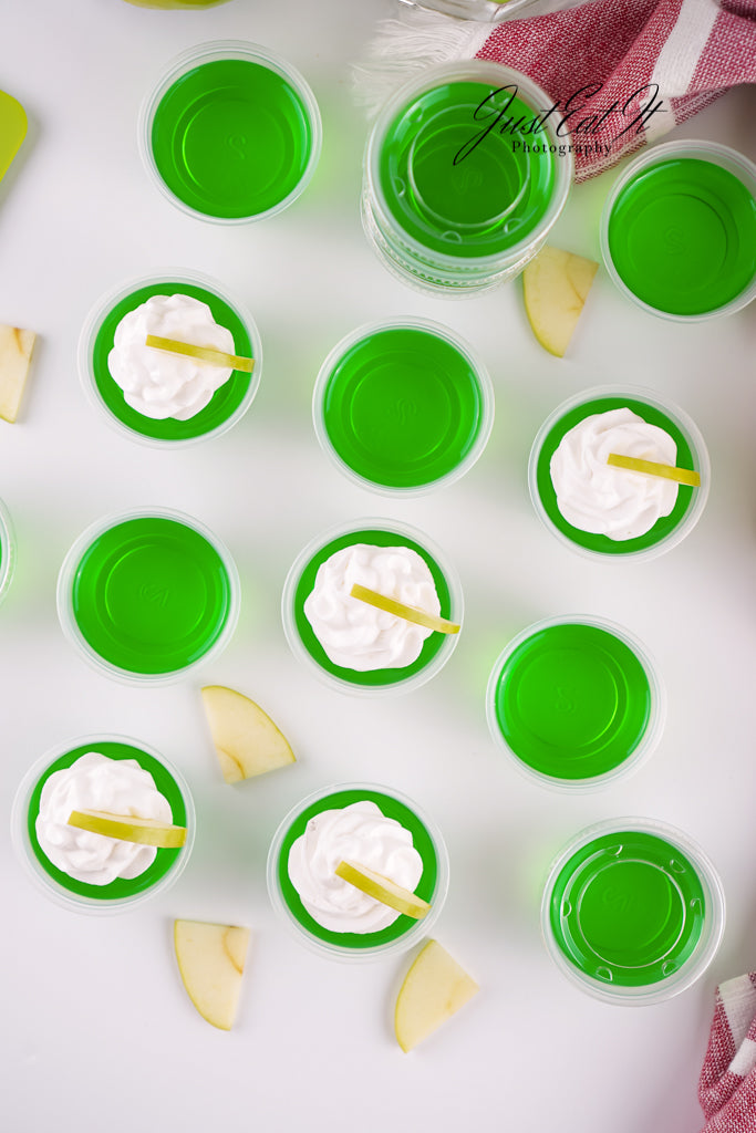 Limited PLR Sour Green Apple Jello Shots