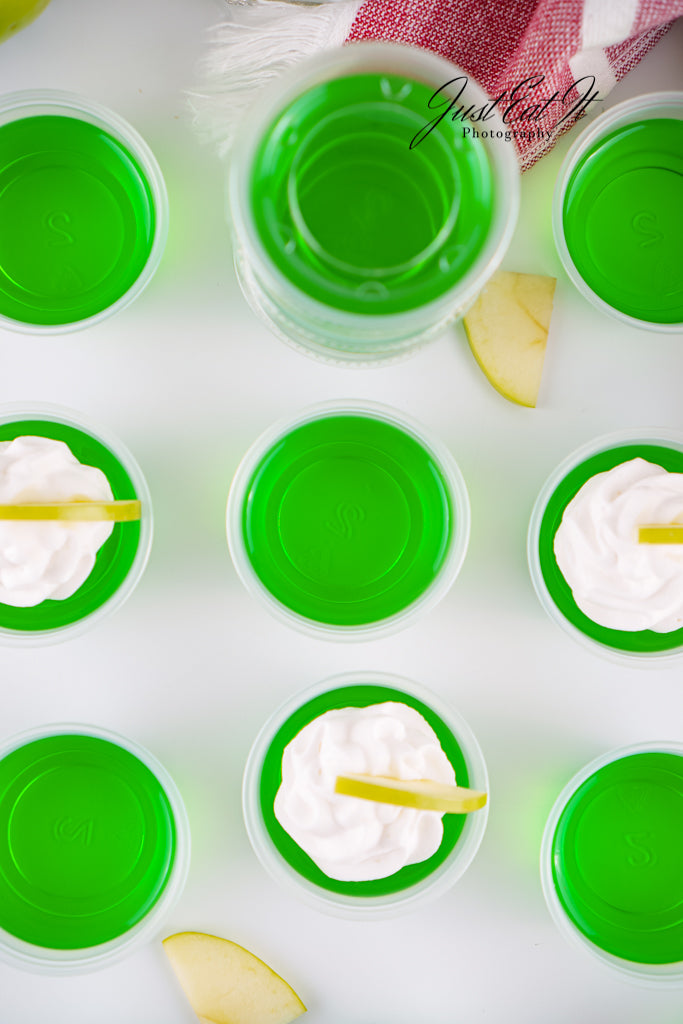 Limited PLR Sour Green Apple Jello Shots