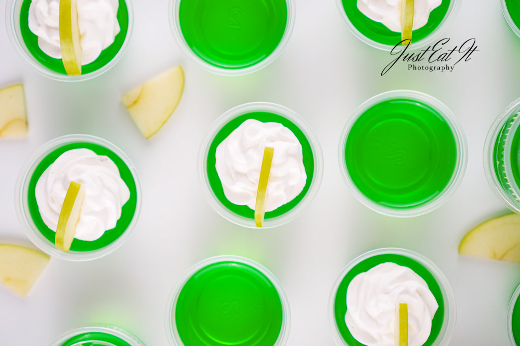 Limited PLR Sour Green Apple Jello Shots
