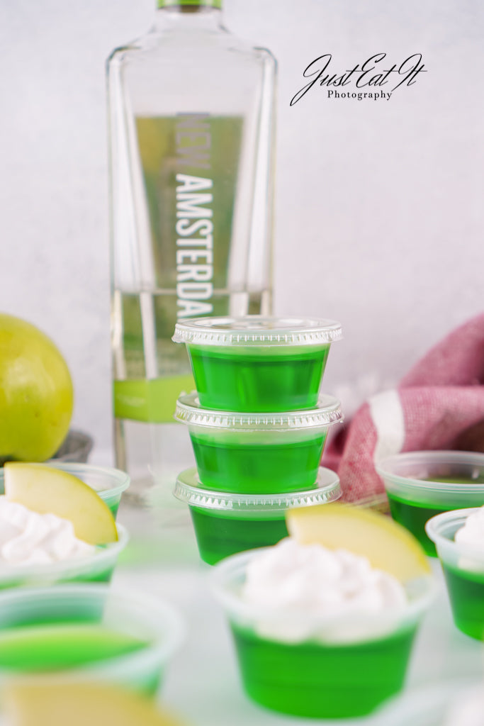 Limited PLR Sour Green Apple Jello Shots