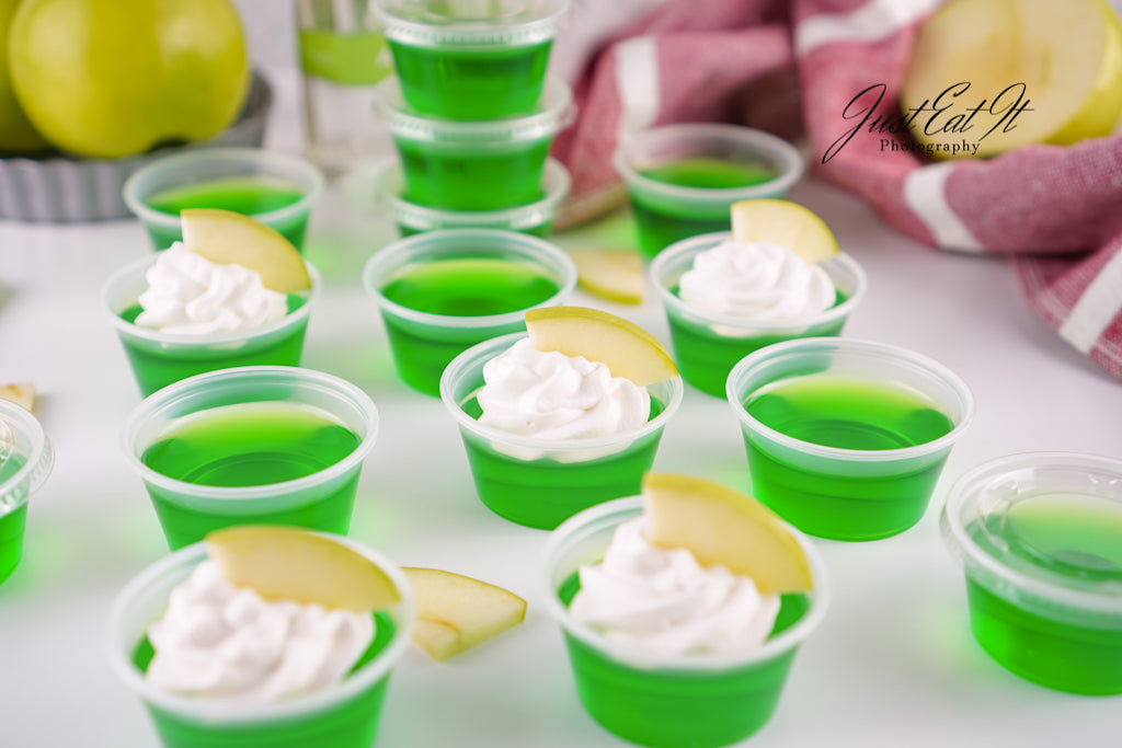 Limited PLR Sour Green Apple Jello Shots
