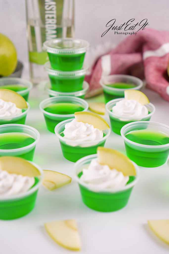 Limited PLR Sour Green Apple Jello Shots