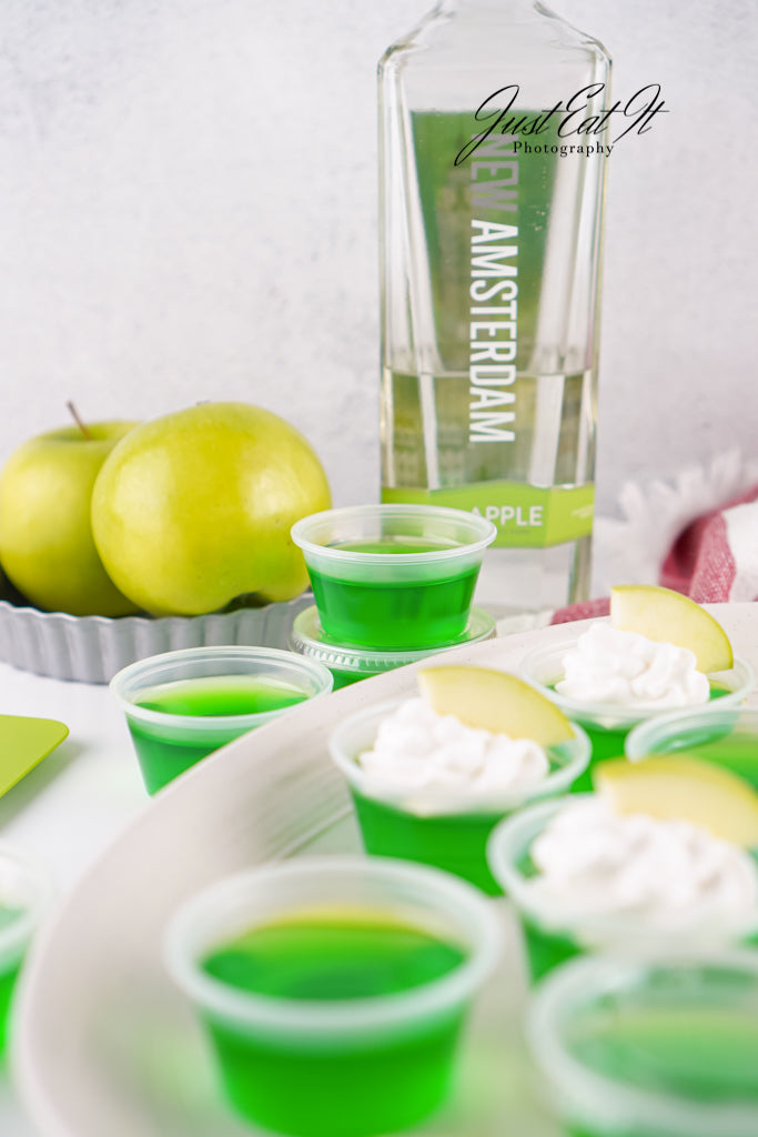 Limited PLR Sour Green Apple Jello Shots