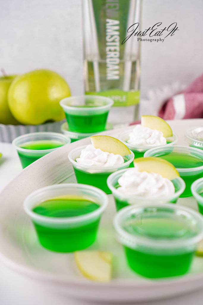 Limited PLR Sour Green Apple Jello Shots