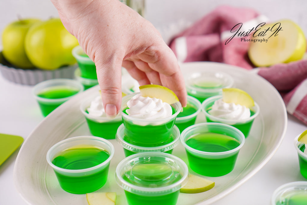 Limited PLR Sour Green Apple Jello Shots