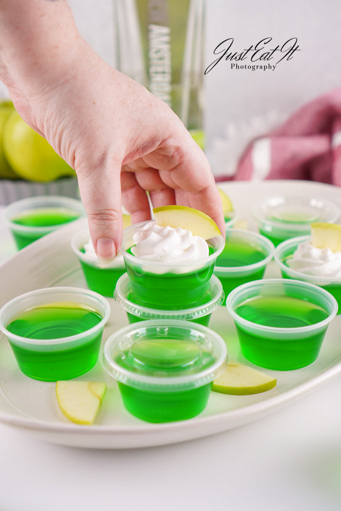 Limited PLR Sour Green Apple Jello Shots