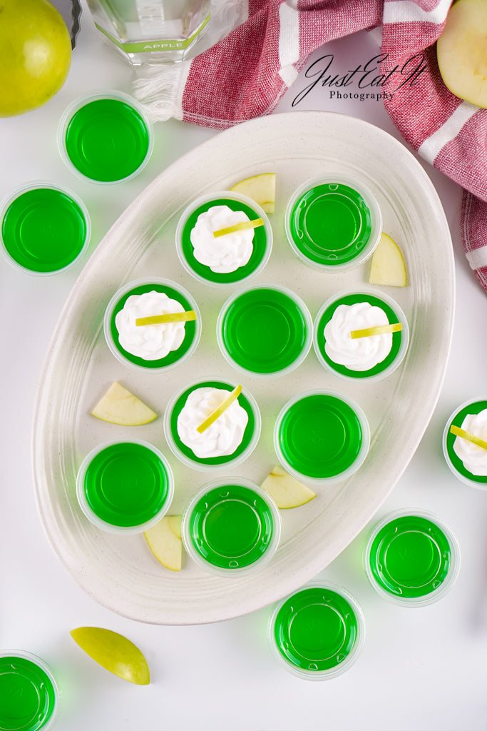 Limited PLR Sour Green Apple Jello Shots