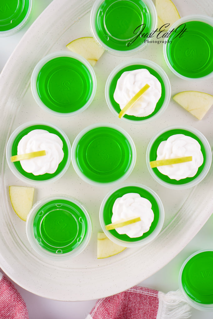 Limited PLR Sour Green Apple Jello Shots