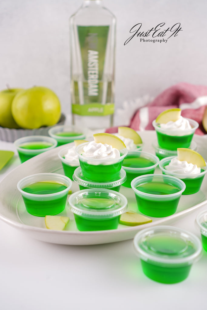 Limited PLR Sour Green Apple Jello Shots