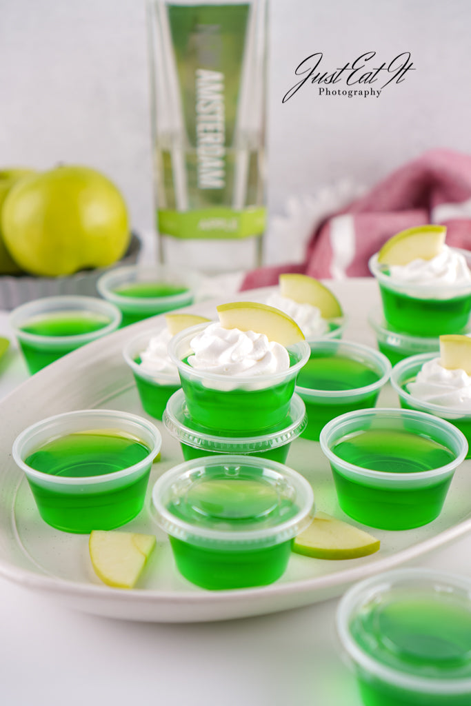 Limited PLR Sour Green Apple Jello Shots
