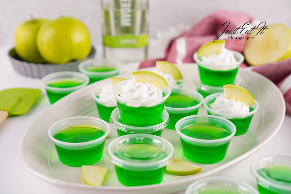 Limited PLR Sour Green Apple Jello Shots