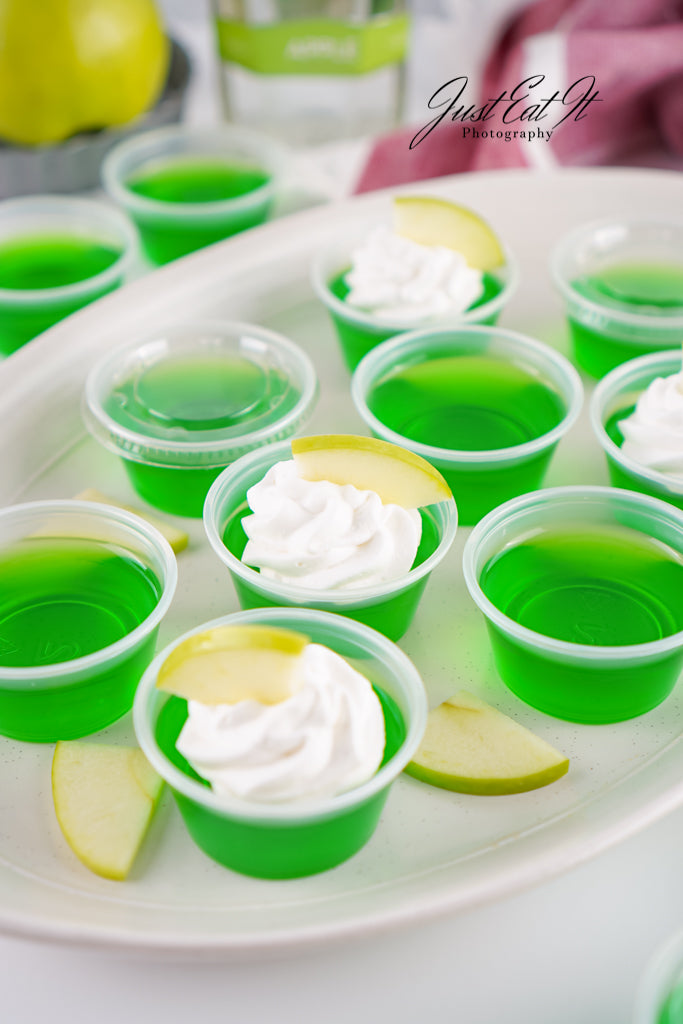 Limited PLR Sour Green Apple Jello Shots
