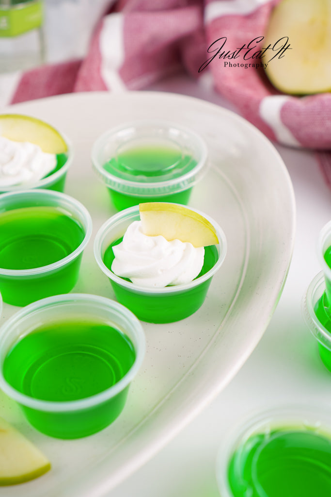 Limited PLR Sour Green Apple Jello Shots