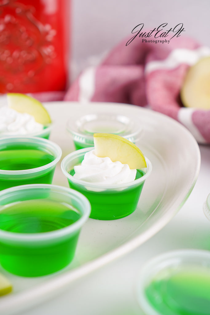 Limited PLR Sour Green Apple Jello Shots