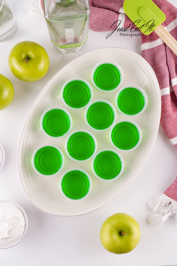 Limited PLR Sour Green Apple Jello Shots