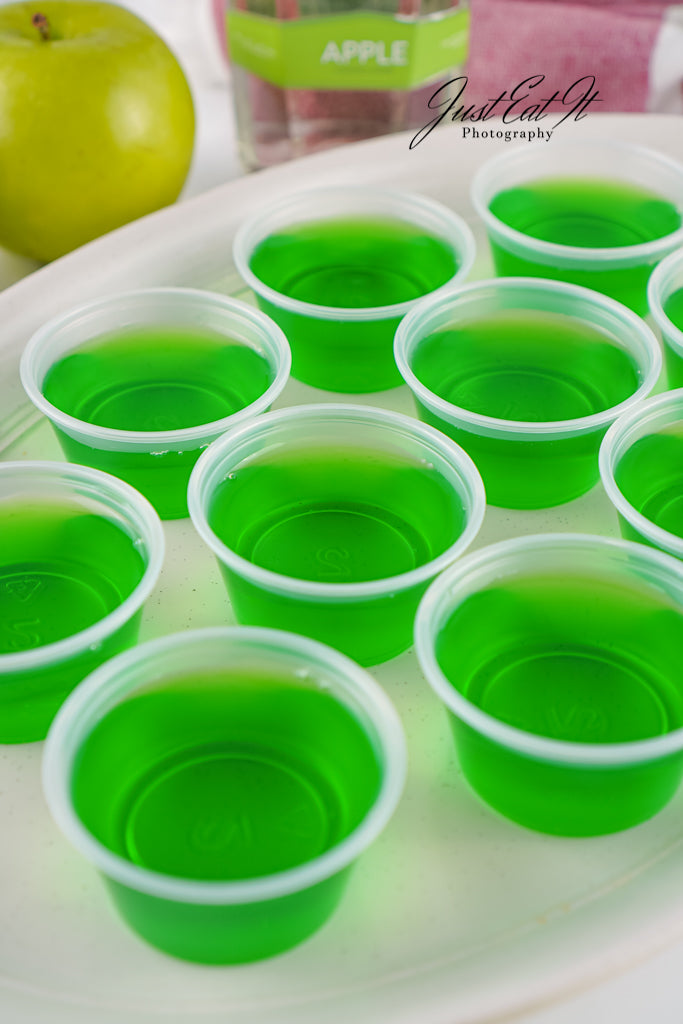 Limited PLR Sour Green Apple Jello Shots