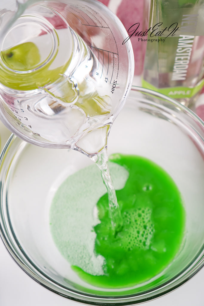 Limited PLR Sour Green Apple Jello Shots