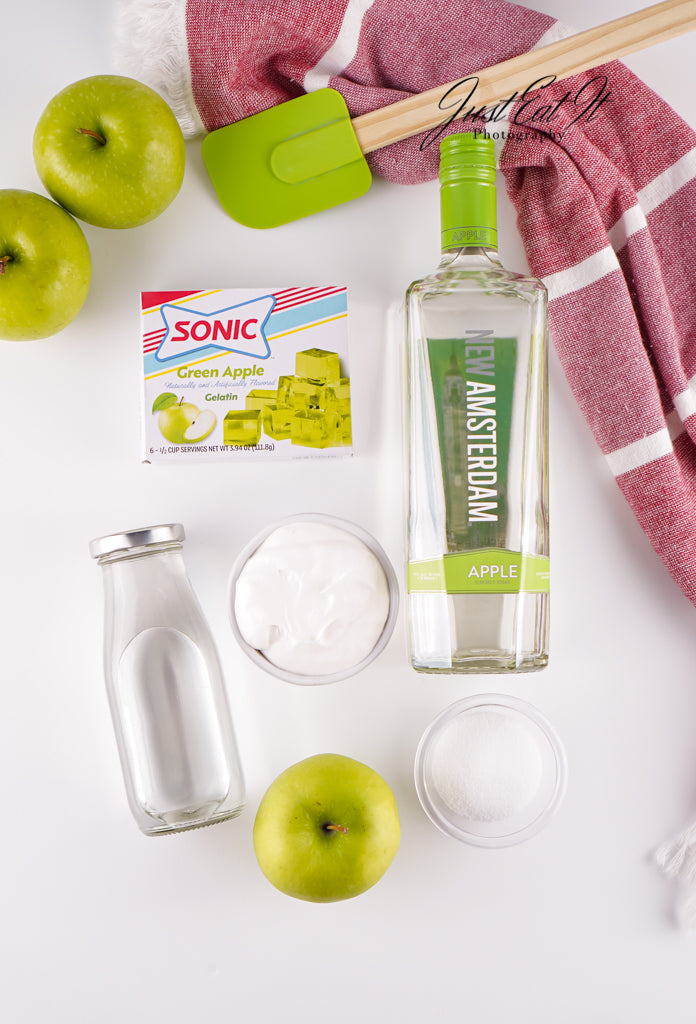 Limited PLR Sour Green Apple Jello Shots
