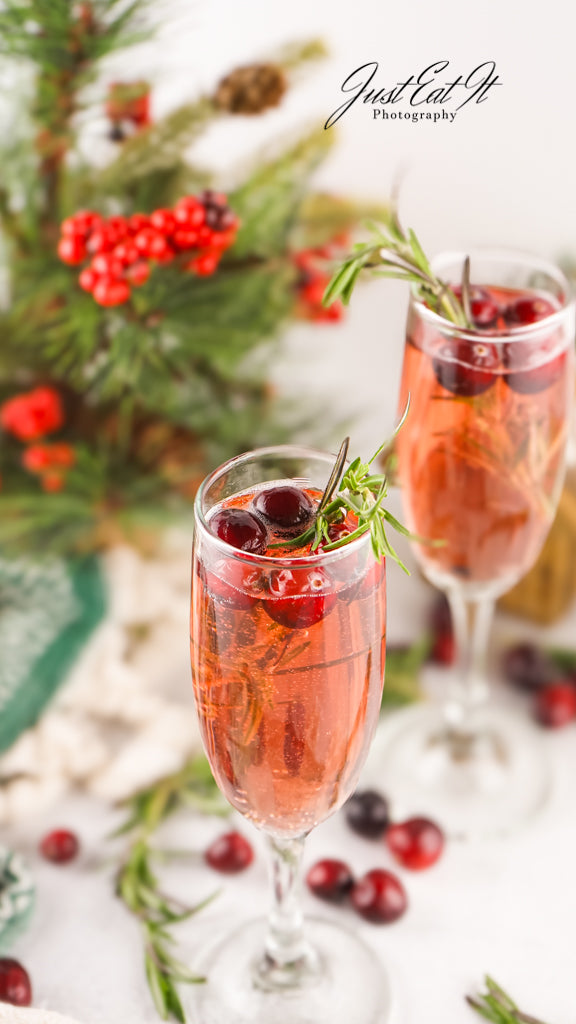 Limited PLR Christmas Mimosa (AKA Poinsettia Cocktail or Cranberry Mimosa)