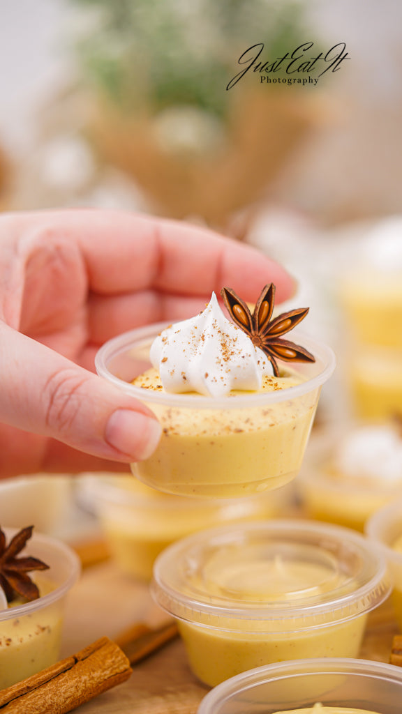 Limited PLR Eggnog Pudding Shots