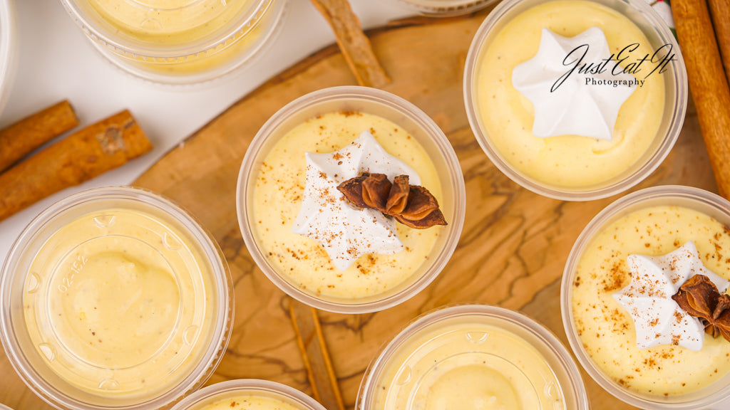 Limited PLR Eggnog Pudding Shots