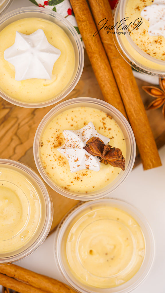 Limited PLR Eggnog Pudding Shots