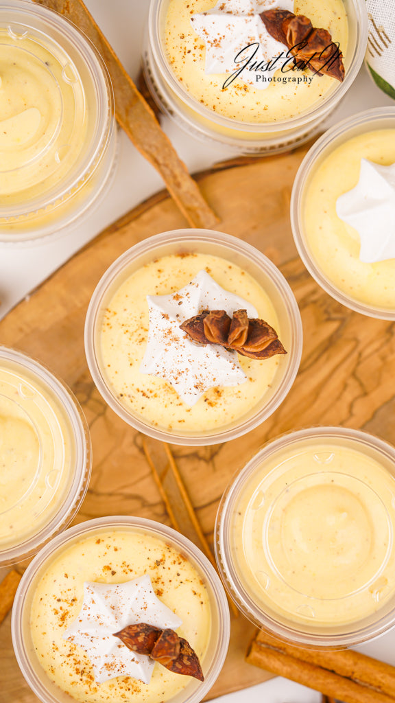 Limited PLR Eggnog Pudding Shots