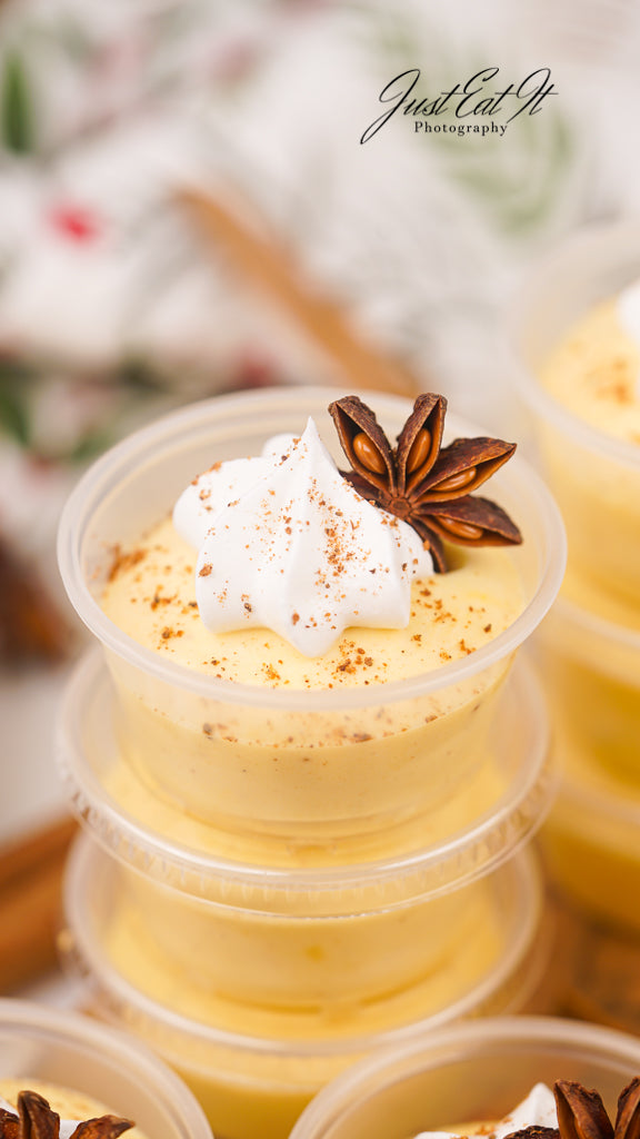 Limited PLR Eggnog Pudding Shots