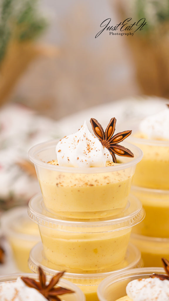 Limited PLR Eggnog Pudding Shots