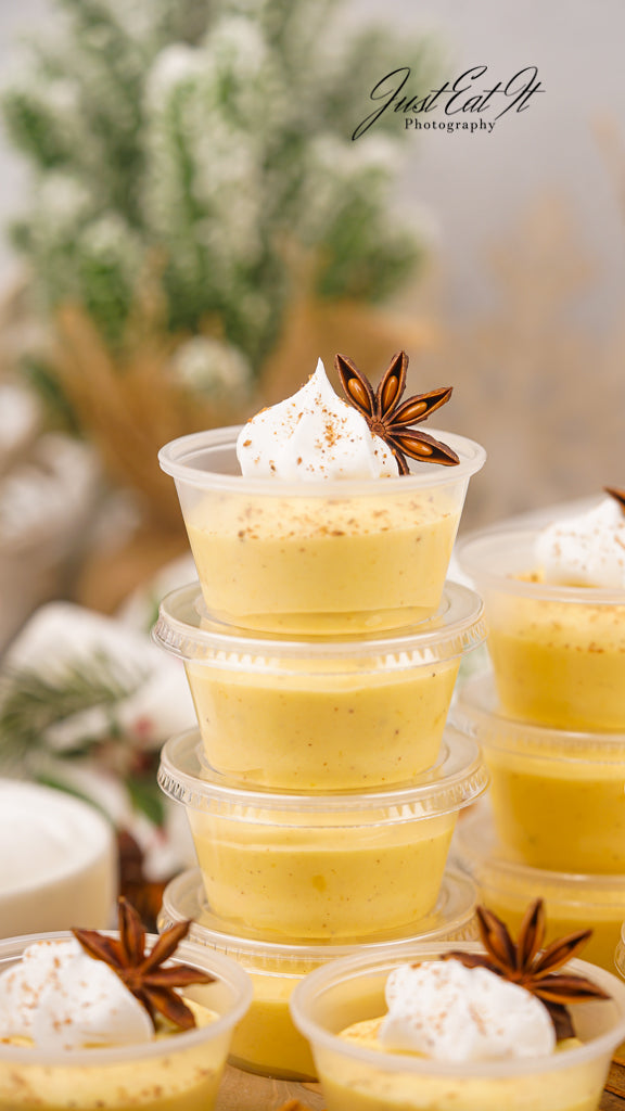 Limited PLR Eggnog Pudding Shots