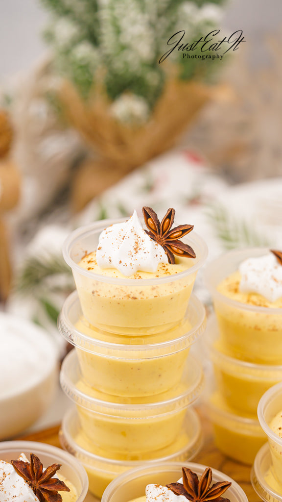 Limited PLR Eggnog Pudding Shots