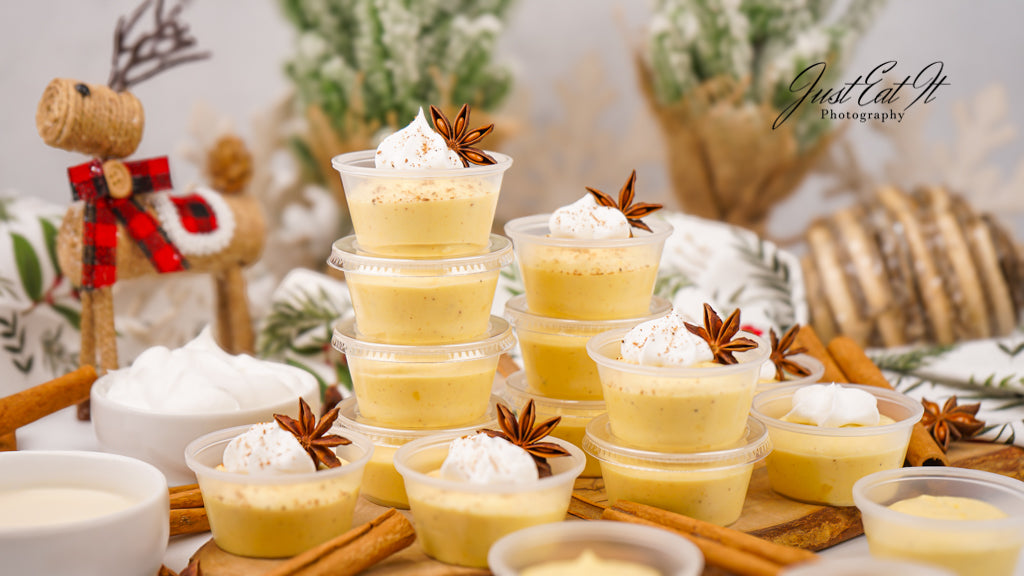 Limited PLR Eggnog Pudding Shots